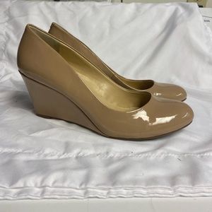 Jessica Simpson Nude Wedges
